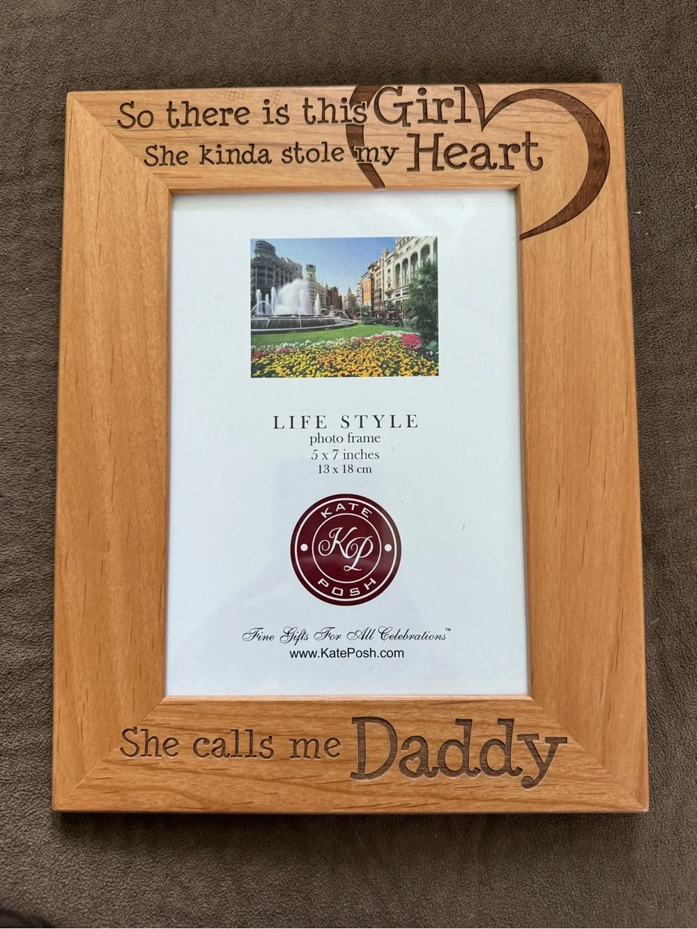 Set of 2 - baby girl picture frames Photo Frame